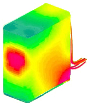 Thermal computer image without ShopShield™ computer dust cover. 